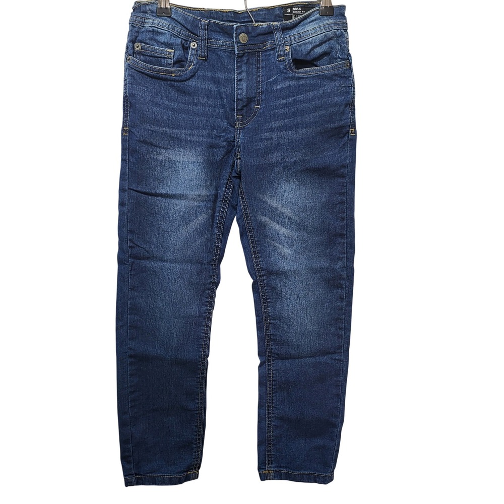 Buffalo David Bitton‎ Kids S Skinny Fit Blue Denim Jeans Pants